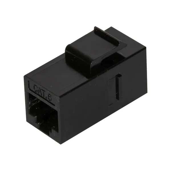 VERICOM MKJ6U-01352 — KEST CPLR CAT6 UNSHLD BLK