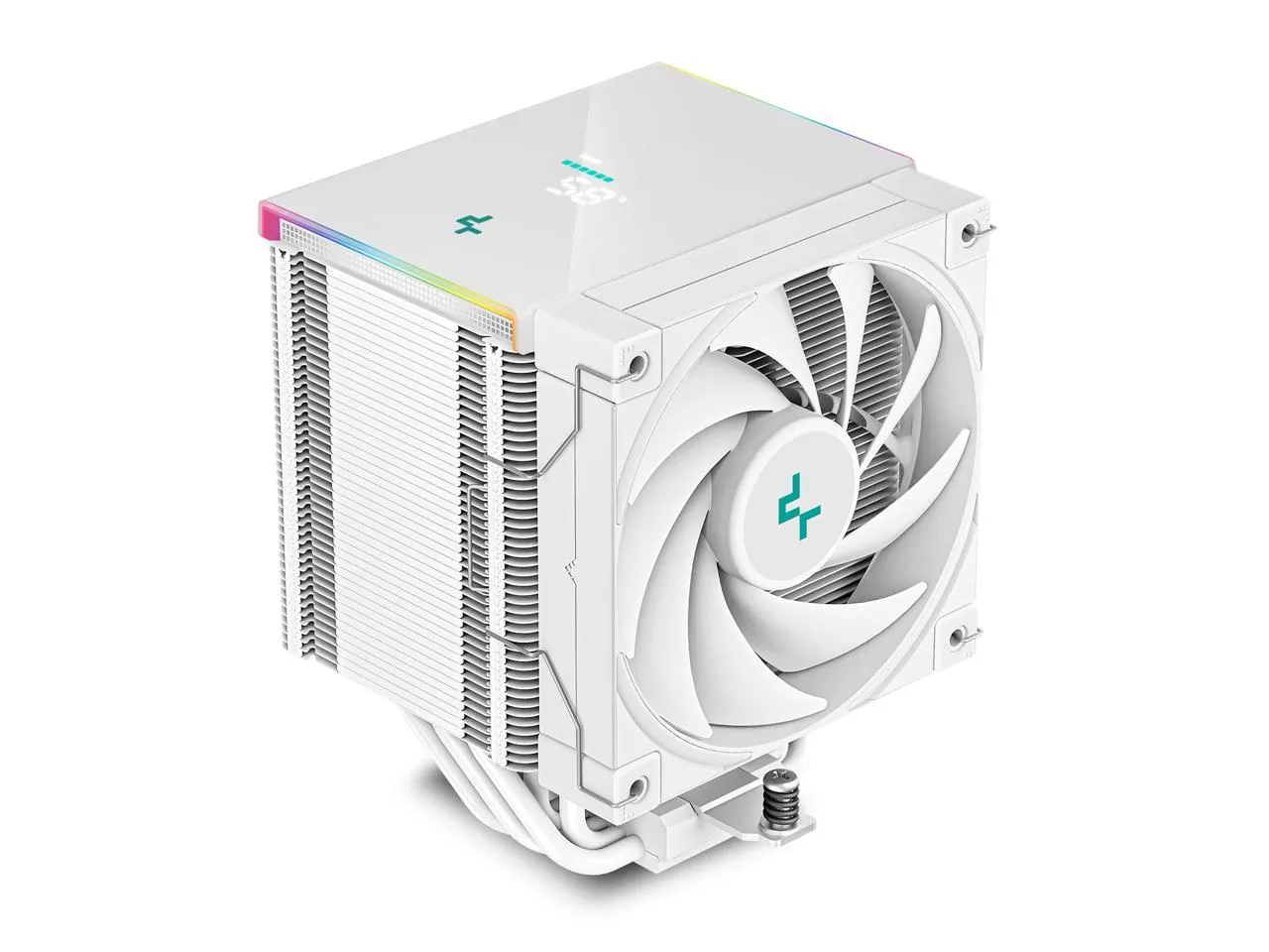 DEEPCOOL R-AK500-WHADMN-G - DeepCool AK500 WH Digital Air Cooler - White Tower Cooler