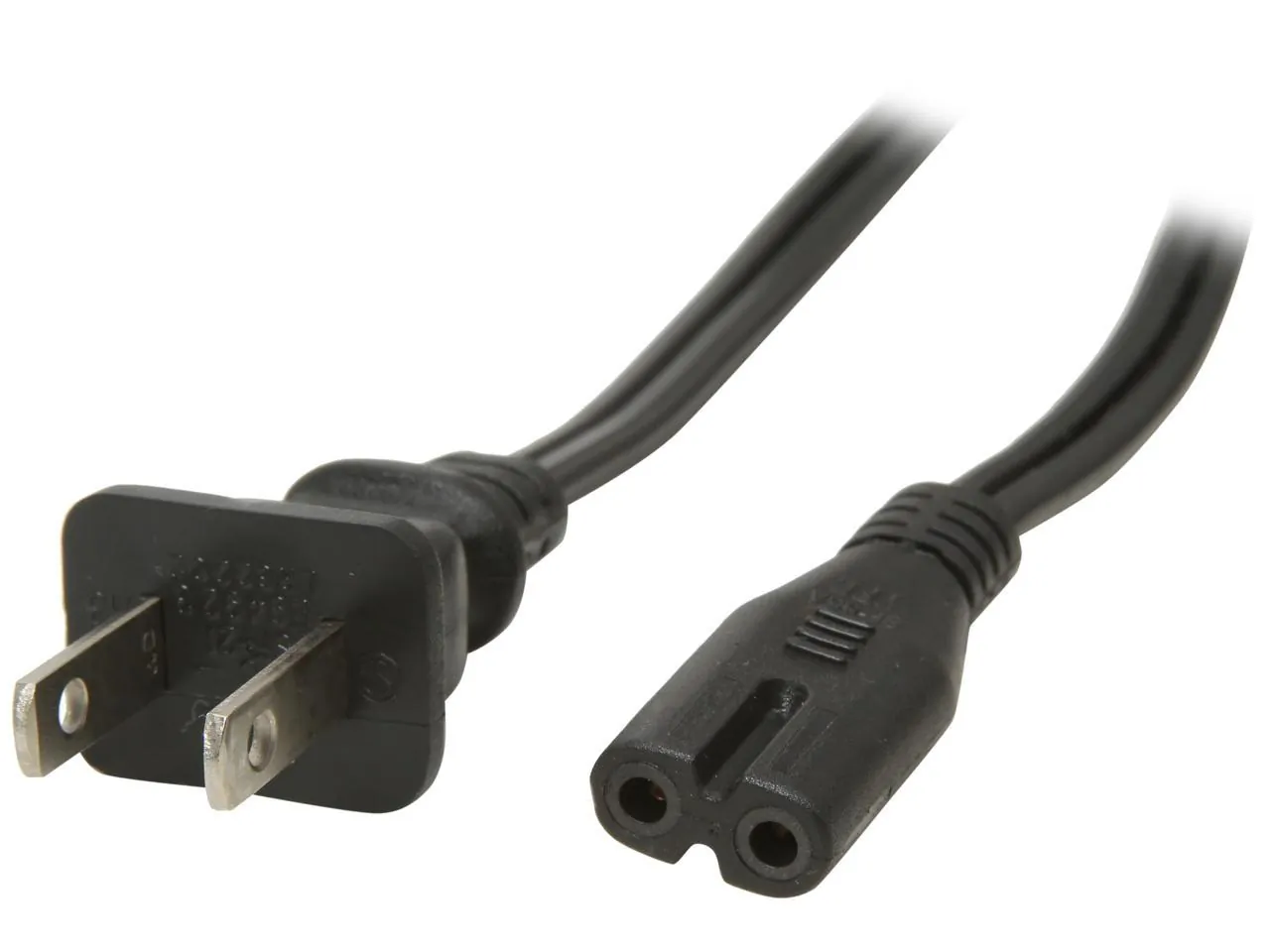 C2G 27398 — POWER CORD - POWER NEMA 1-15P - MALE LEFT GENDER - POWER IEC 320 EN 60320 C7 - F