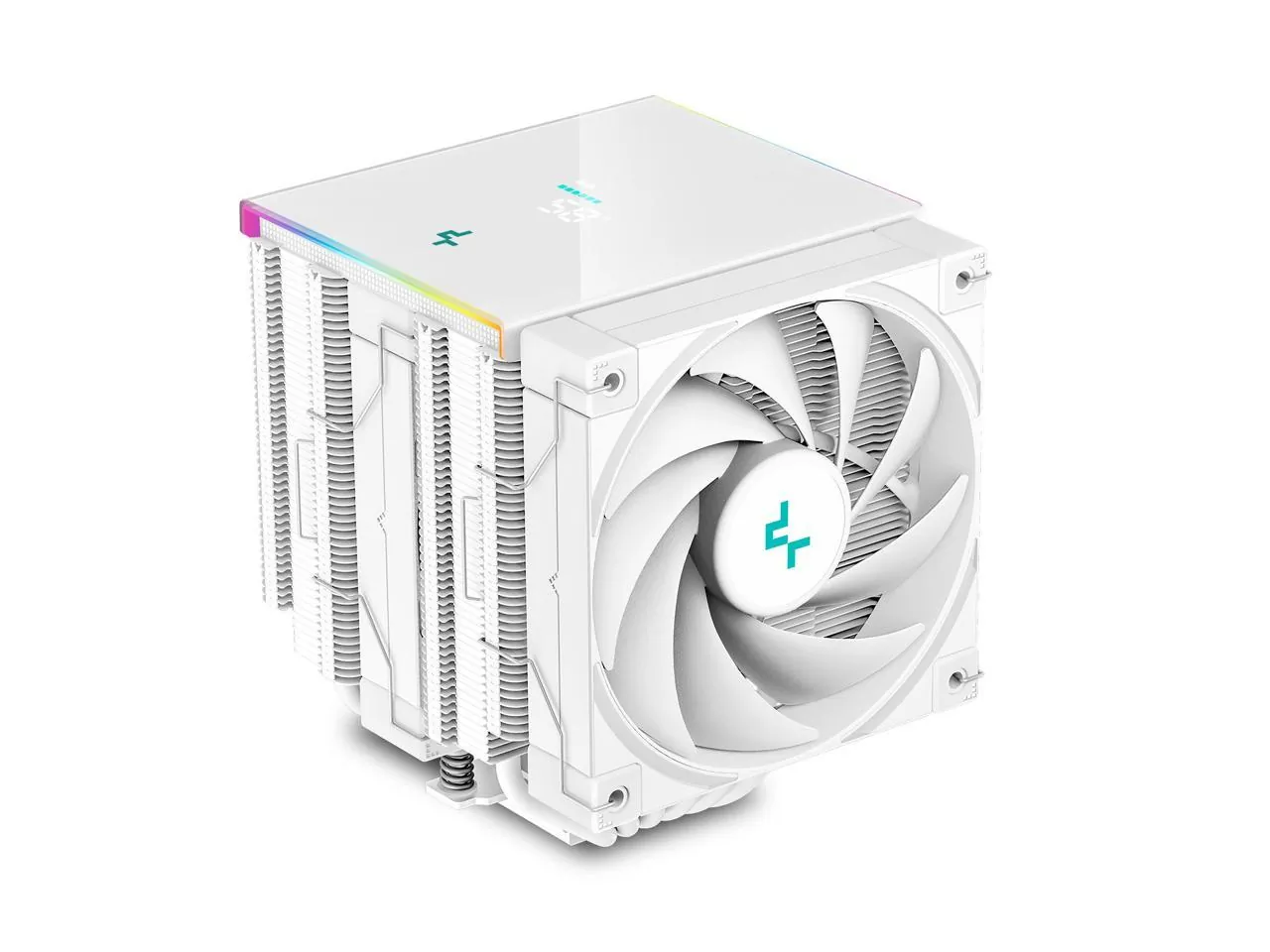 DEEPCOOL R-AK620-WHADMN-G - DeepCool AK620 WH CPU Cooler with Real-Time Monitor