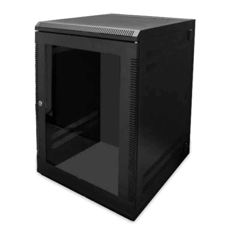 Wavenet WAV-CBTF-WM9U - 9U Wall Mount Network Cabinet with Plexiglass Door