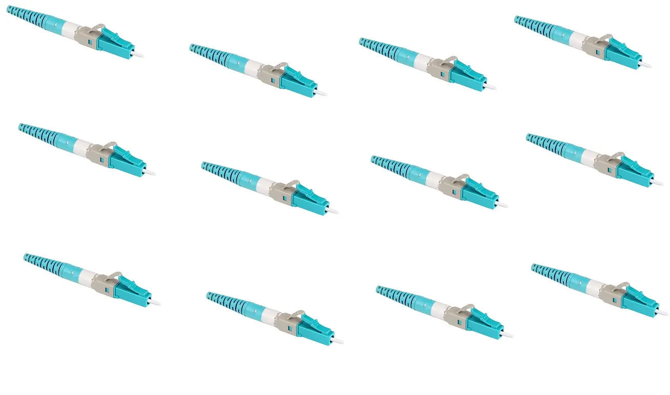 Commscope MFC-LCF-20-5Y-12-PACK - Commscope Qwik-Fuse Connector OM3OM4OM5 Aqua For 1.62.0mm