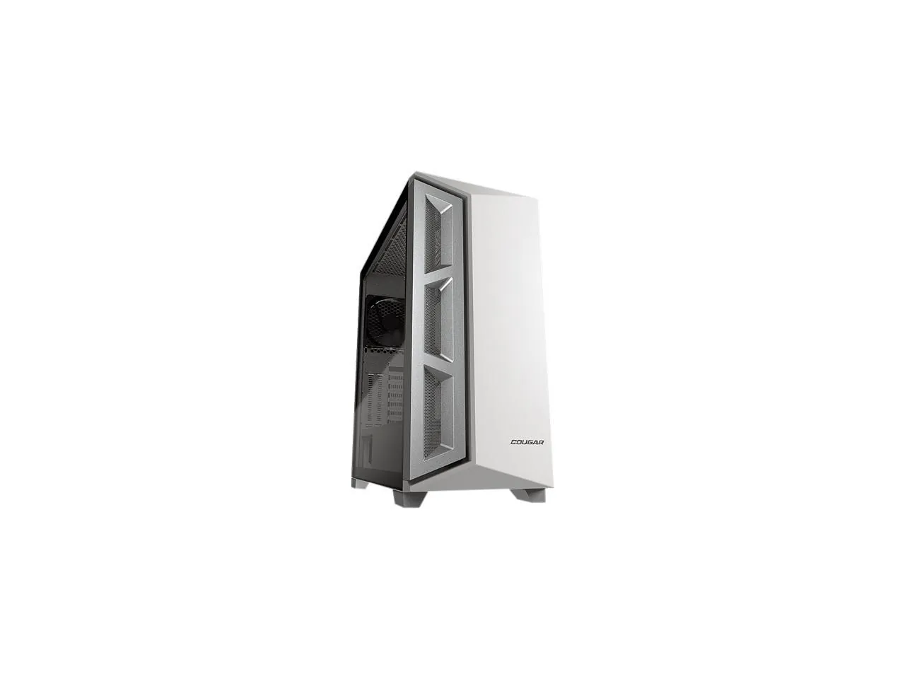 Cougar DARK BLADER X5 WHITE (385UM30.002) - Cougar DarkBlader X5 White Mid Tower Case with Window