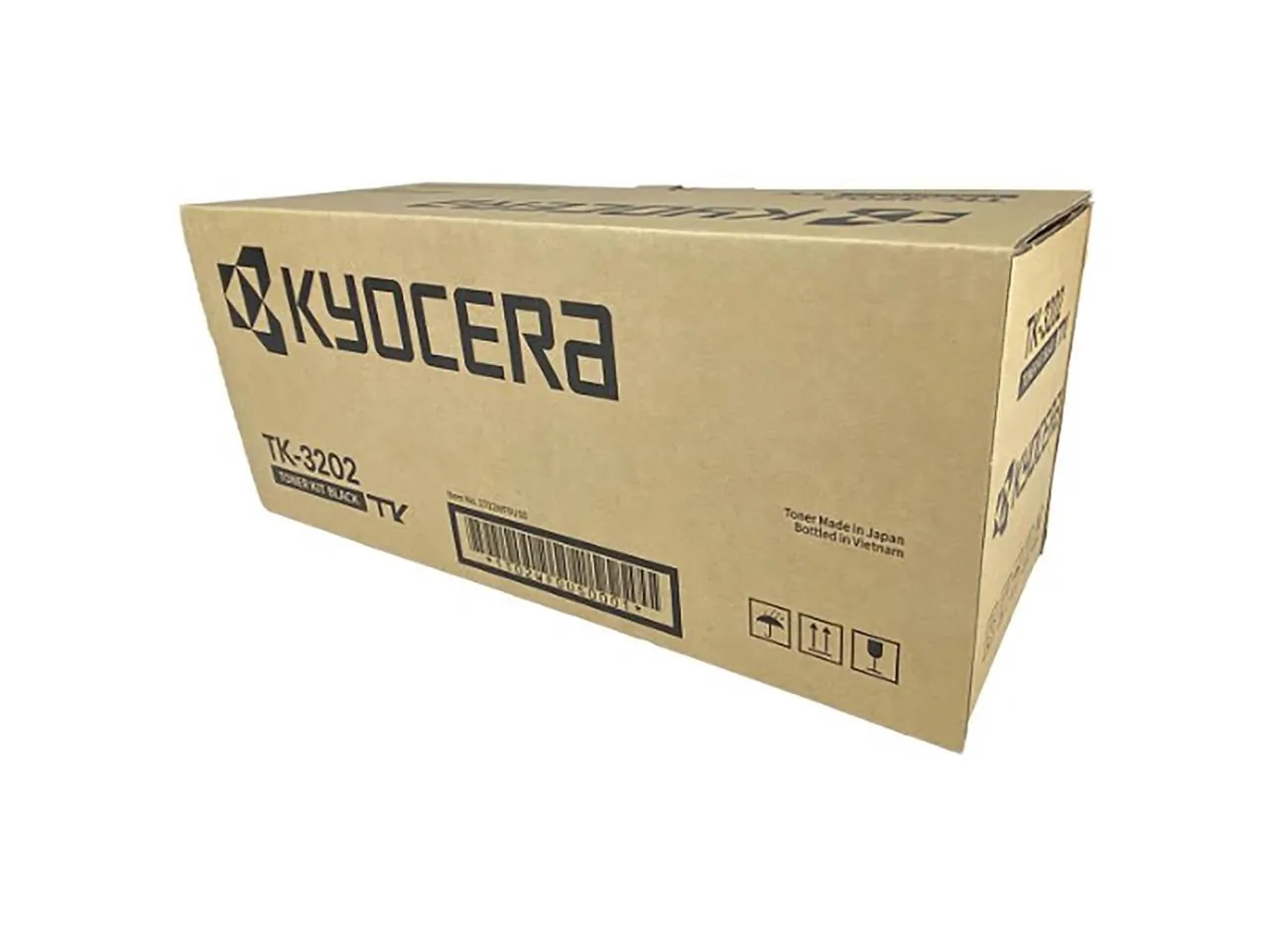 KYOCERA KYO1T02WF0US0 — Kyocera TK-3202 Toner Cartridge - Black - Laser - 40000 Pages - 1 Each