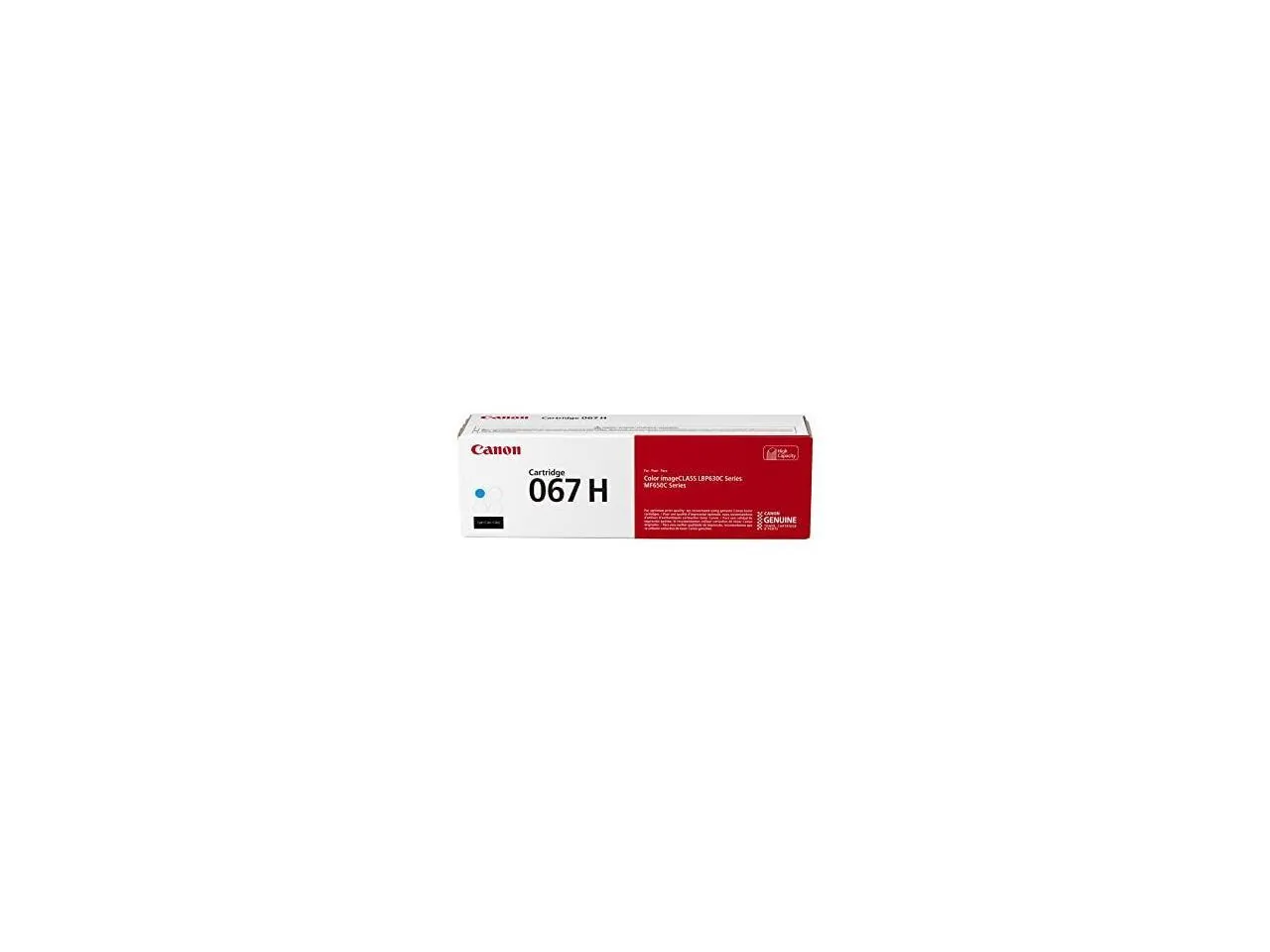 CANON CNM5105C001 — Canon (067 H) Cyan Cartridge (2350 Yield)