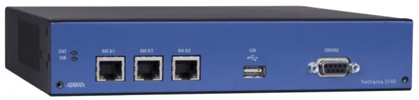 ADTRAN ADT-R1700341F1 — Adtran NetVanta 3140 Secure Access Router - 3 Ports
