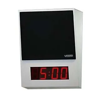 VALCOM VIP-431A-DS — IP SURFACE MT SPKR W/DIGITAL CLOCK - POE (IEEE 802.3AF) - DUAL SYSTEM THAT SERV