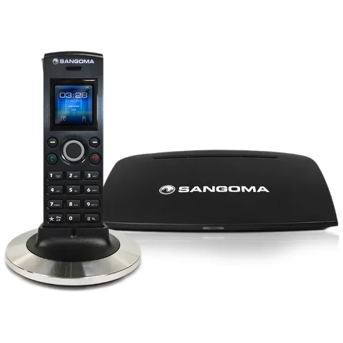 SANGOMA TECHNOLOGIES PHON-DC201N — Sangoma D10M DECT Phone Bundle for North America