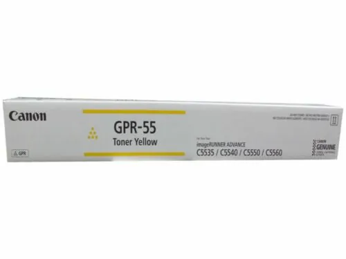 CANON 0484C003 — Canon GPR-55 Laser Toner Cartridge - Yellow - 1 Each - 60000 Pages