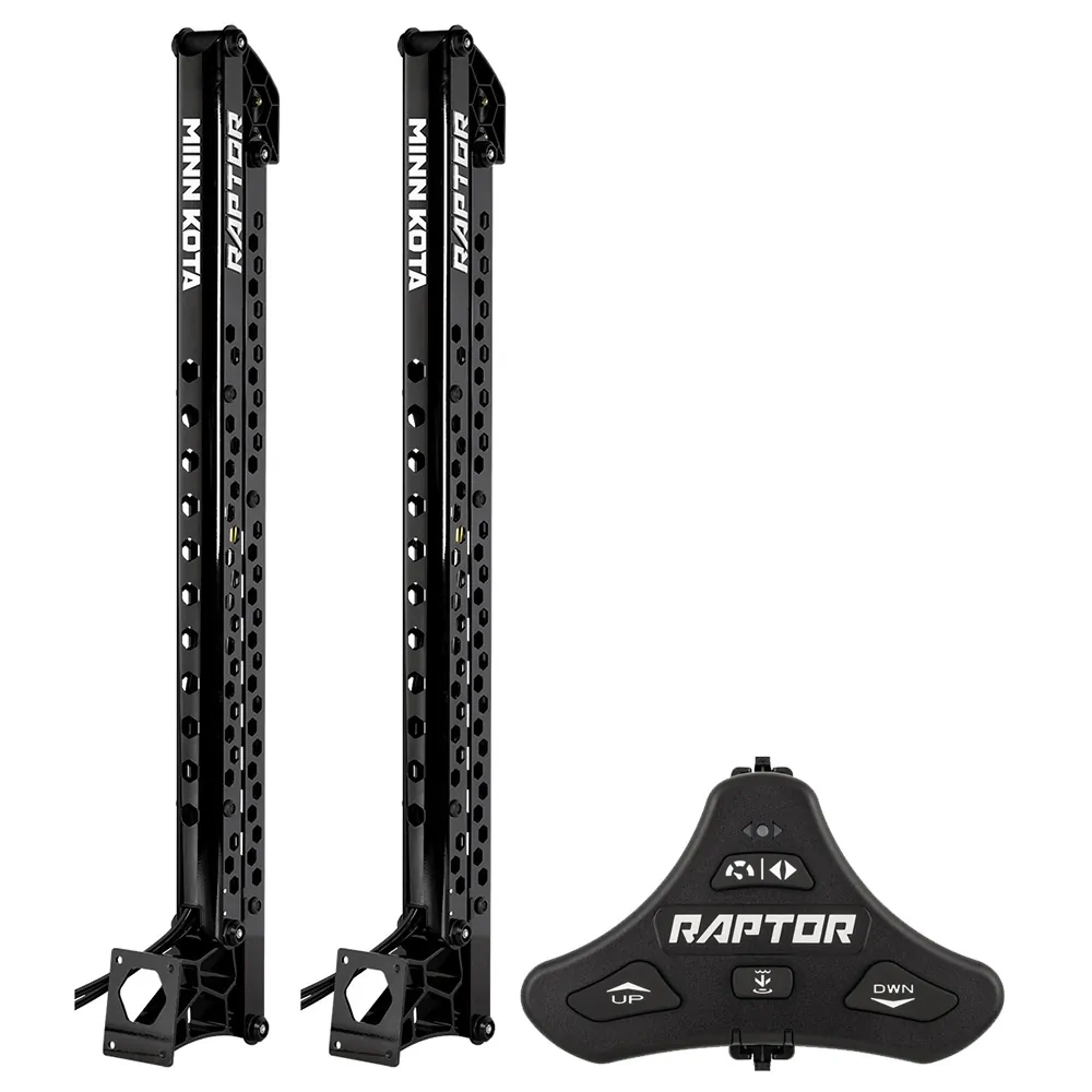 Minn Kota 1810630/PAIR - Minn Kota Raptor Bundle Pair - 10 Black Shallow Water Anchor