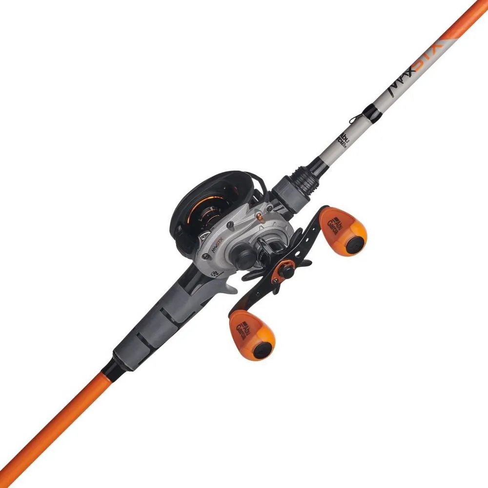 PLANOS MAXSTX701MH - 1524115 Abu Garcia Max STX Baitcast Combo Right Hand Retriev
