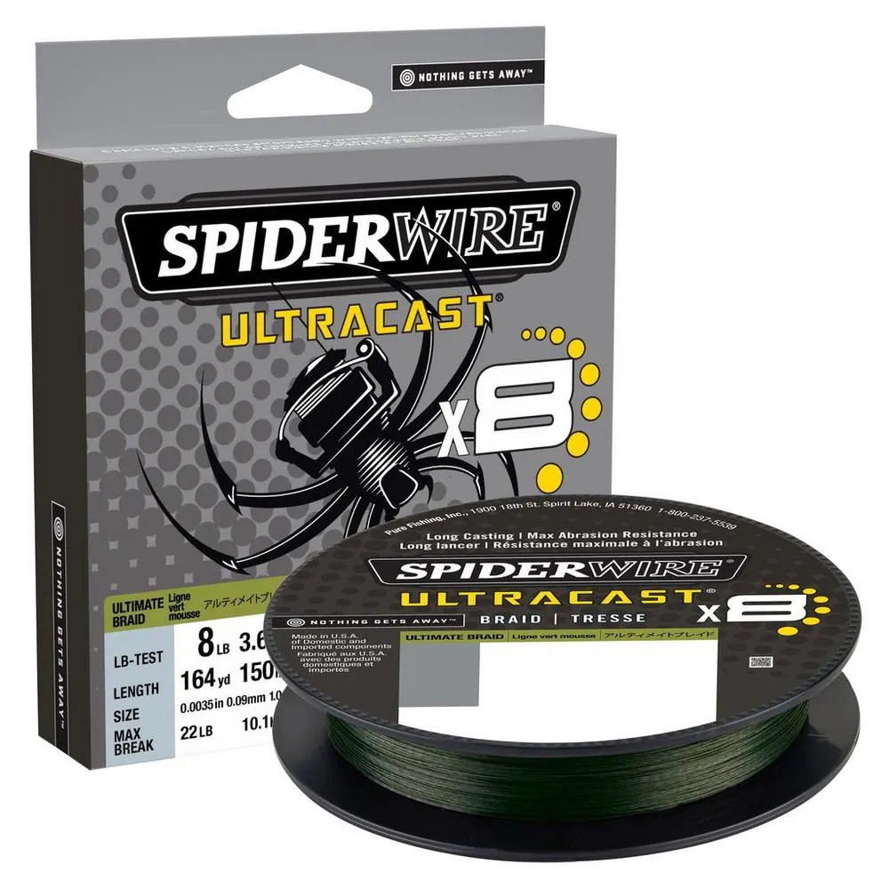 PLANOS SUCVP30UB - 1507575 SpiderWire Ultracast Braid Ultimate Braid 30lbs.328 