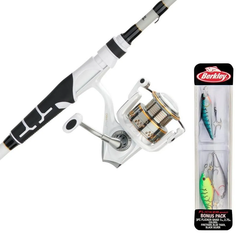 PLANOS MAXPROSP30701MFSCBO - 1552398 Abu Garcia Max Pro Spinning Combo with Bait Pack Rig