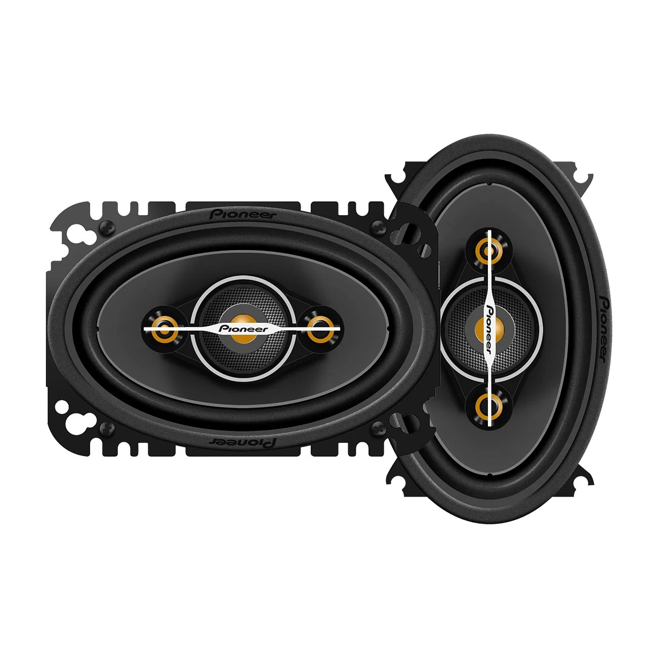Pioneer TSA4671F - Pioneer 4x6 Inch 4-Way Full Range Speakers - 210W Max