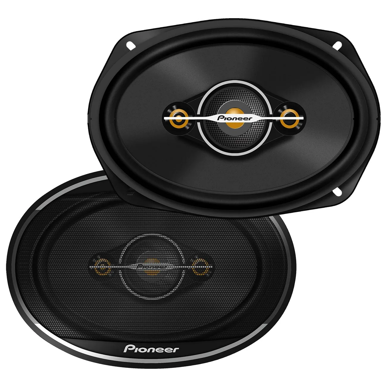 Pioneer TSA6961F - Pioneer 6x9 Shallow Mount 4-Way Full Range Speakers - 450W