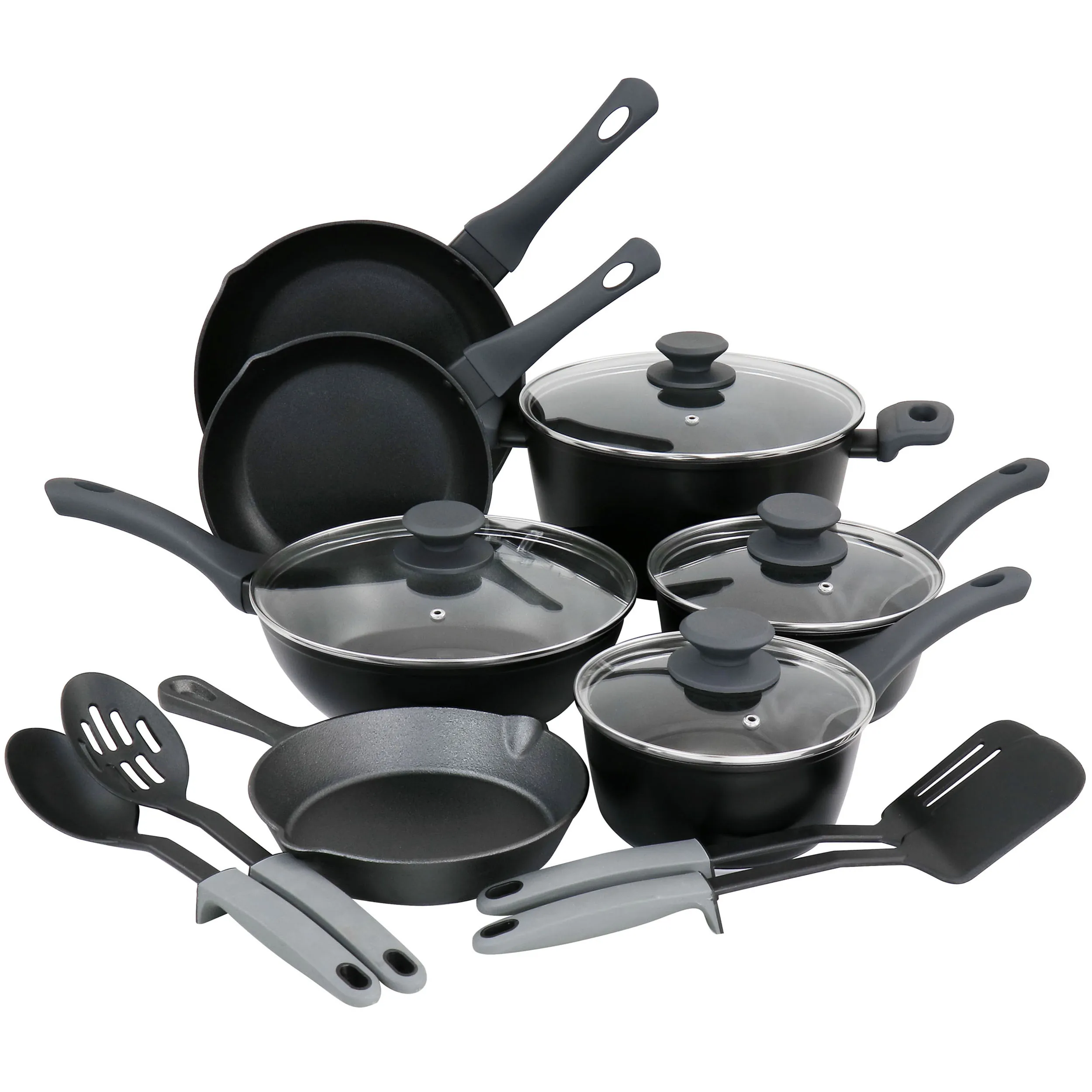Gibson 129209.15R - Gibson Elite Soho Lounge 15 Piece Non Stick Cookware Combo S