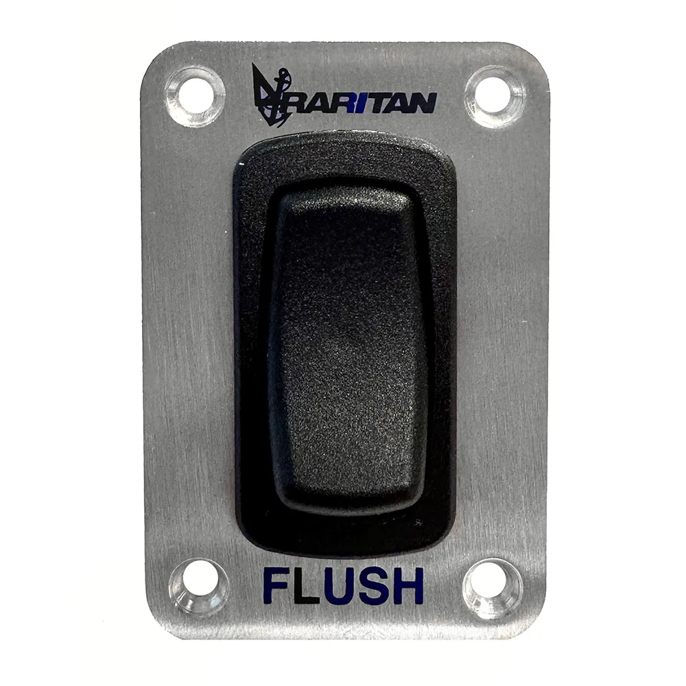Raritan PRS — Raritan Momentary Flush Switch w/Stainless Steel Faceplate