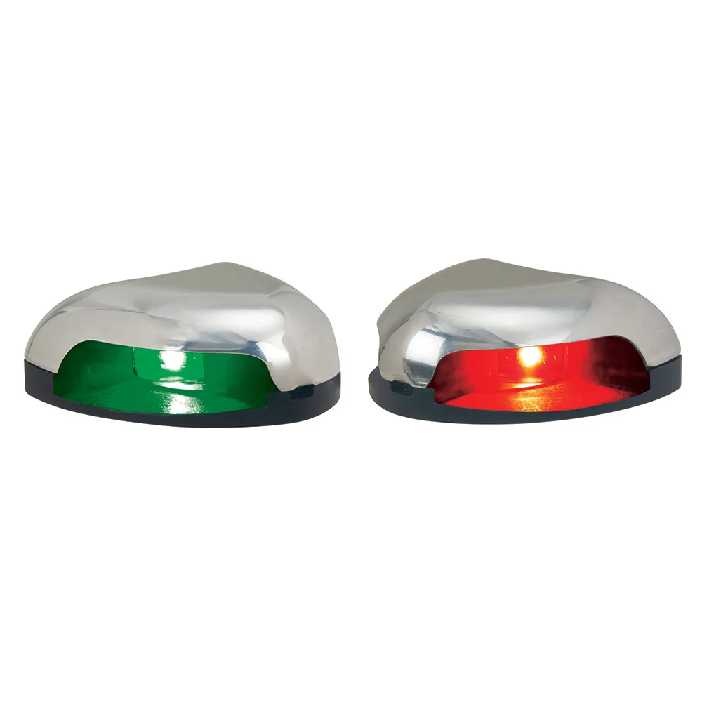 Perko 0626DP0STS - Perko LED RedGreen Side Light - Horizontal Mount (Pair)