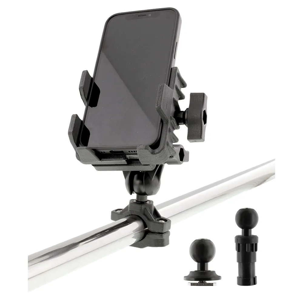 Scotty Fishing 0139 — Scotty 0139 Phone Holder w/Post, Track & Rail Mounts