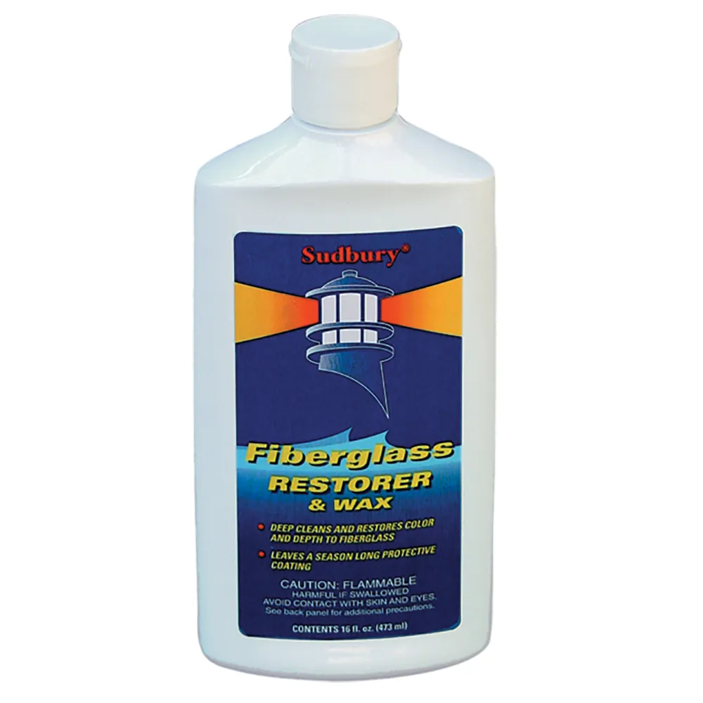 Sudbury CW71709 - Premium Fiberglass Cleaner & Restorer - 16oz Liquid