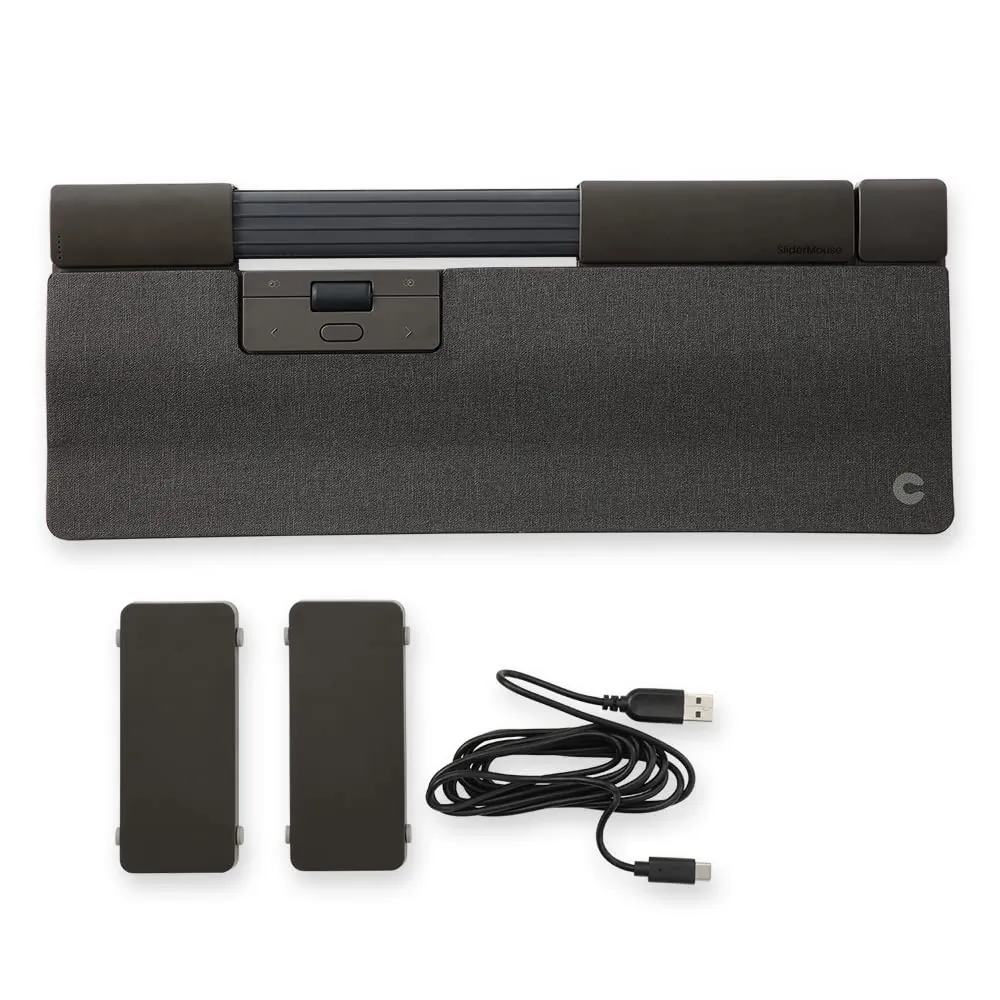 Contour Design 601404 - SliderMouse Pro Wired with Extended Wrist Rest