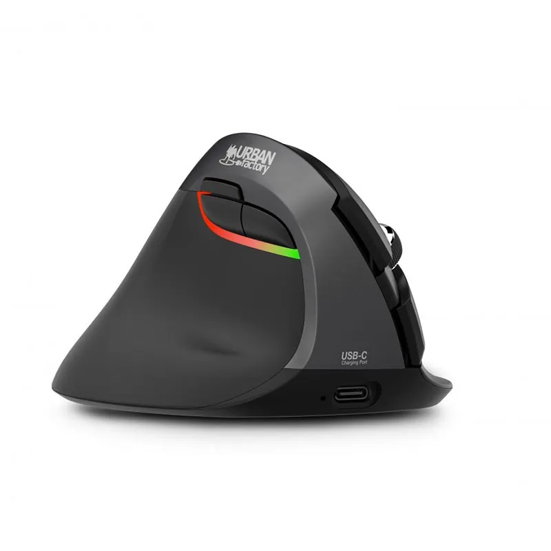 URBAN EPL20UF — ERGO PRO VERTICAL ERGONOMIC MOUSE WIRELESS 2.4GHZ, BLEUTOOTH & WIRED MOUSE - FOR