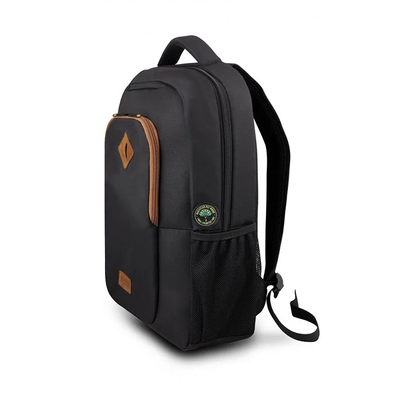 URBAN ECB15UF — Eco-Friendly 15.6 Inch Laptop Backpack - Black