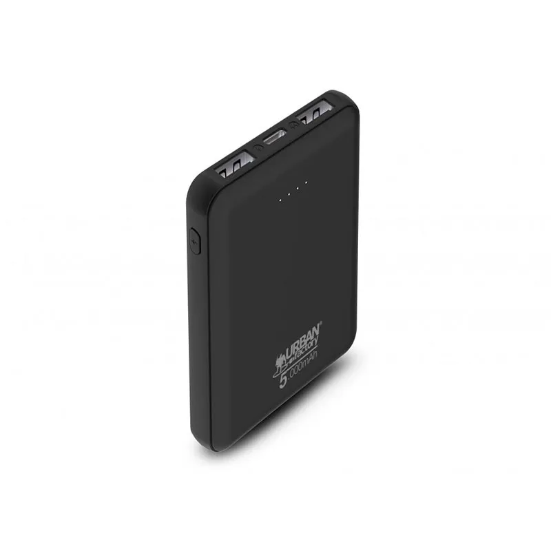 URBAN UPB05UF — Urban Factory Compact 5,000 mAh Dual USB Powerbank
