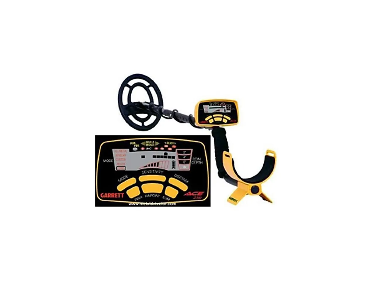 Garrett Metal Detectors 1139070 - Garrett ACE 250 Metal Detector - Premium Treasure Hunting To