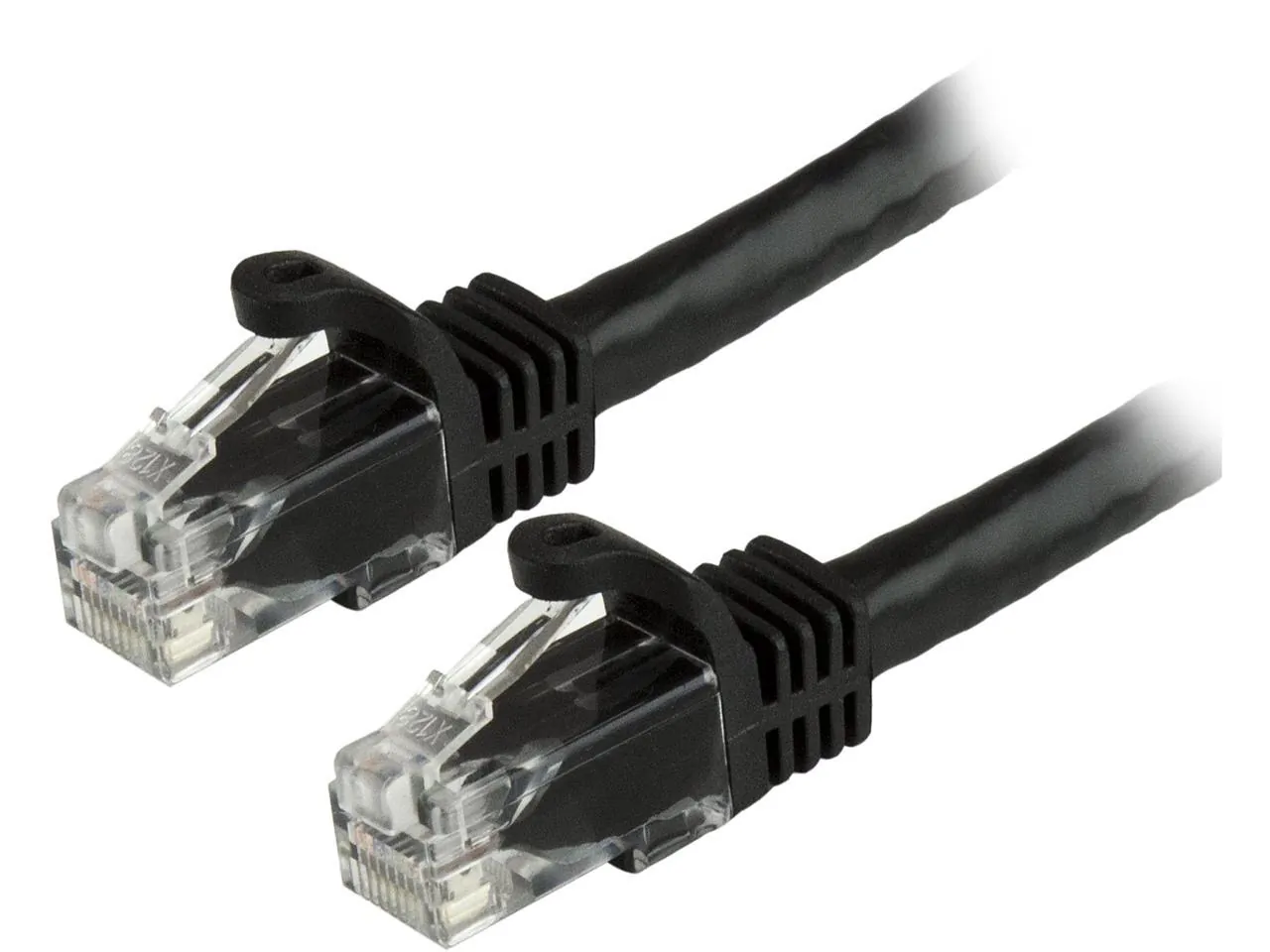 STARTECH N6PATCH6BK — 6FT BLACK CAT6 ETHERNET CABLE DELIVERS MULTI GIGABIT 1/2.5/5GBPS & 10GBPS UP TO