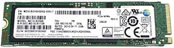 SAMSUNG MZVLV256HCHP-00000-REF — Samsung SSD MZVLV256HCHP-00000REF PM951 256GB M.2 PCIE3.0 Retail