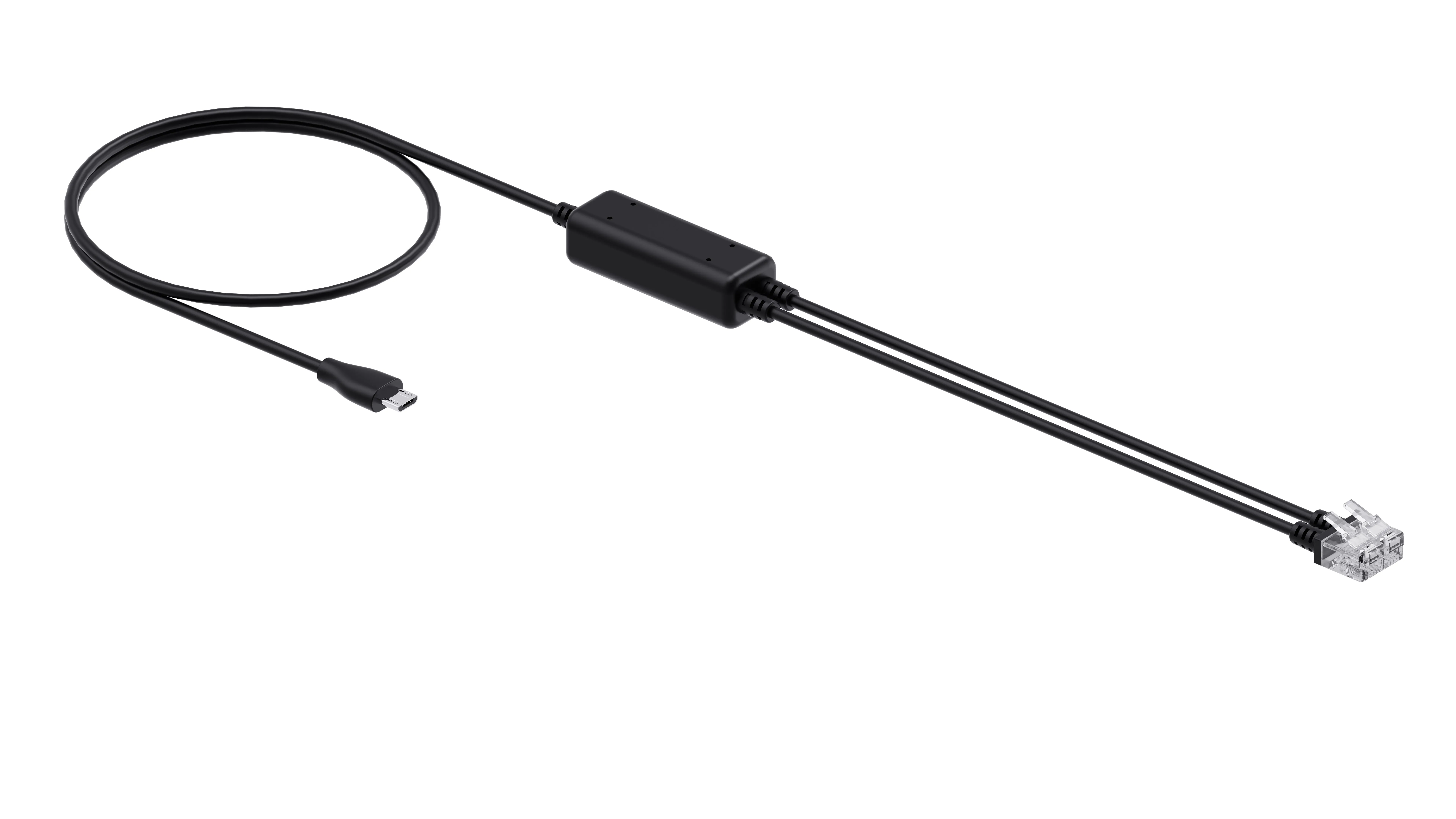 Yealink YEA-FREE-TELEPHONE-CABLE - Headset Cable for Avaya, Poly, Cisco, and Snom Devices