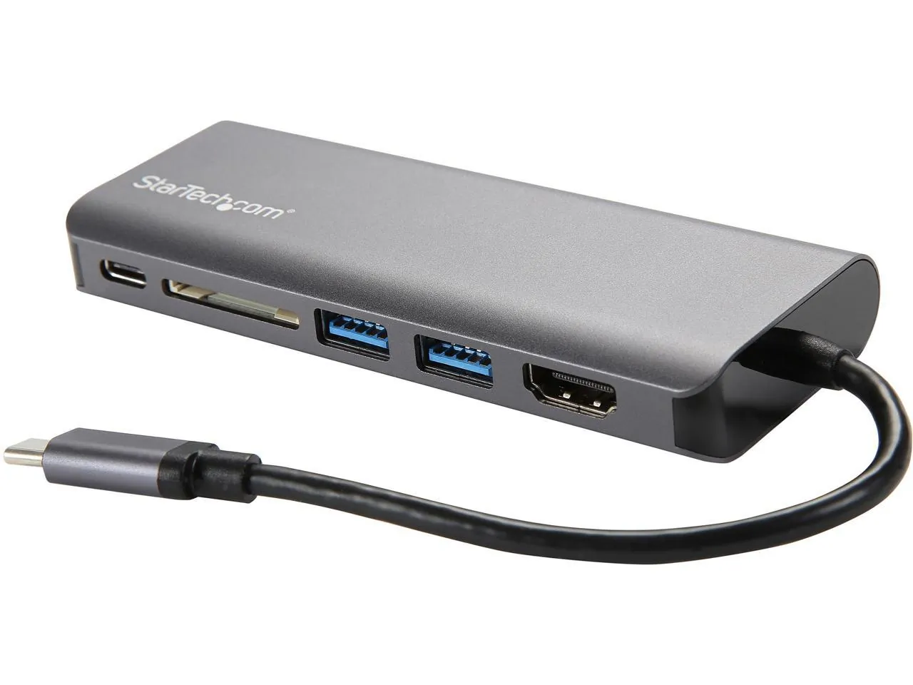 STARTECH DKT30CSDHPD — USB-C MULTIPORT ADAPTER TO 4K HDMI, GBE, 2 USB-A HUB, SD/SDXC/SDHC - 60W POWER D