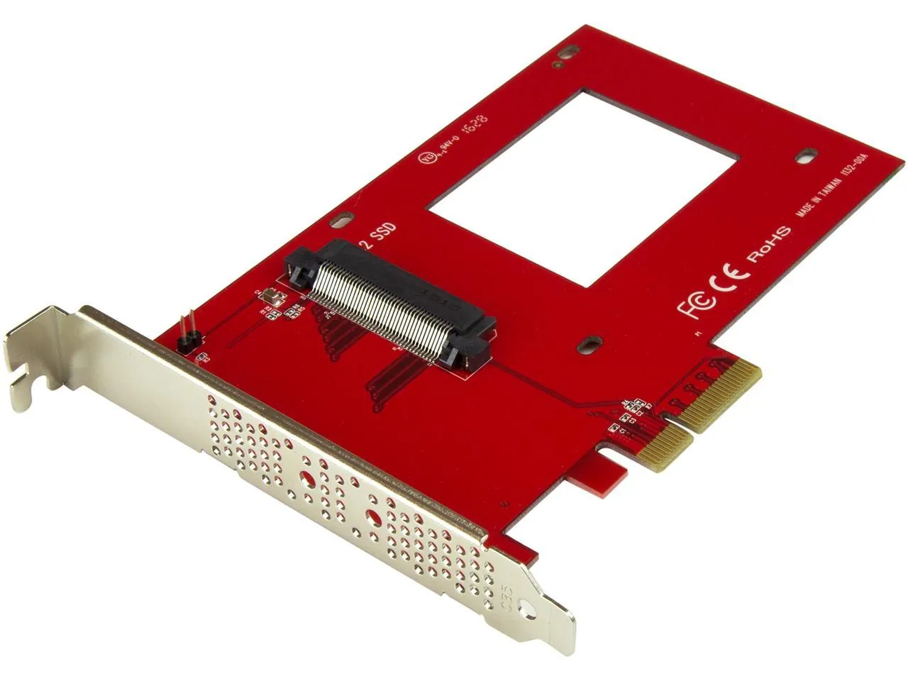 STARTECH PEX4SFF8639 — MOUNT A 2.5IN U.2 NVME SSD INTO YOUR DESKTOP COMPUTER OR SERVER, USING AN AVAILA