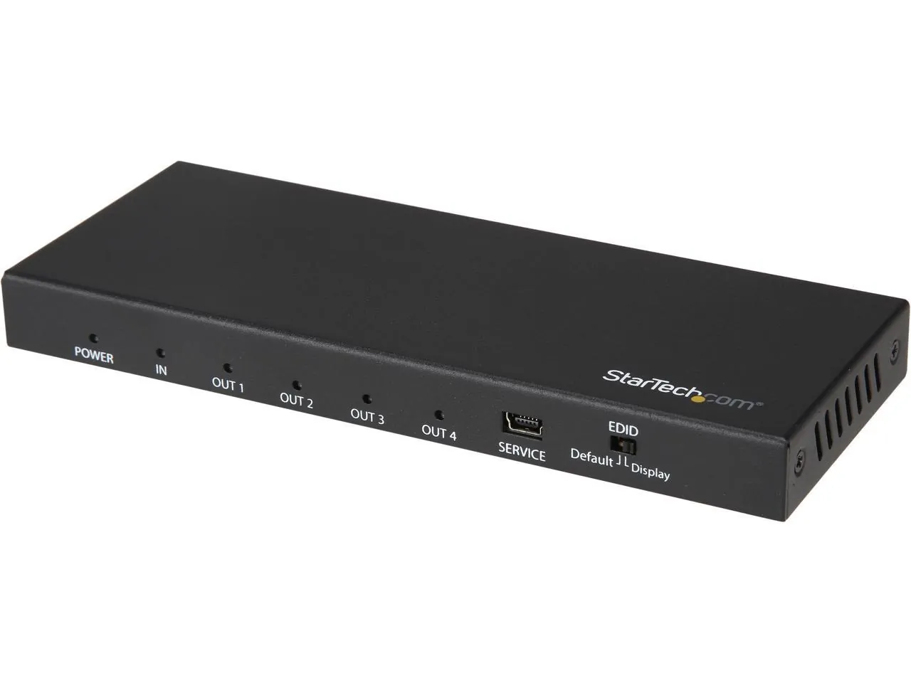 STARTECH ST124HD202 — DISPLAYS THE SAME IMAGE WITH SOUND ON 4 SCREENS - SPLITS AN HDMI VIDEO SIGNAL UP