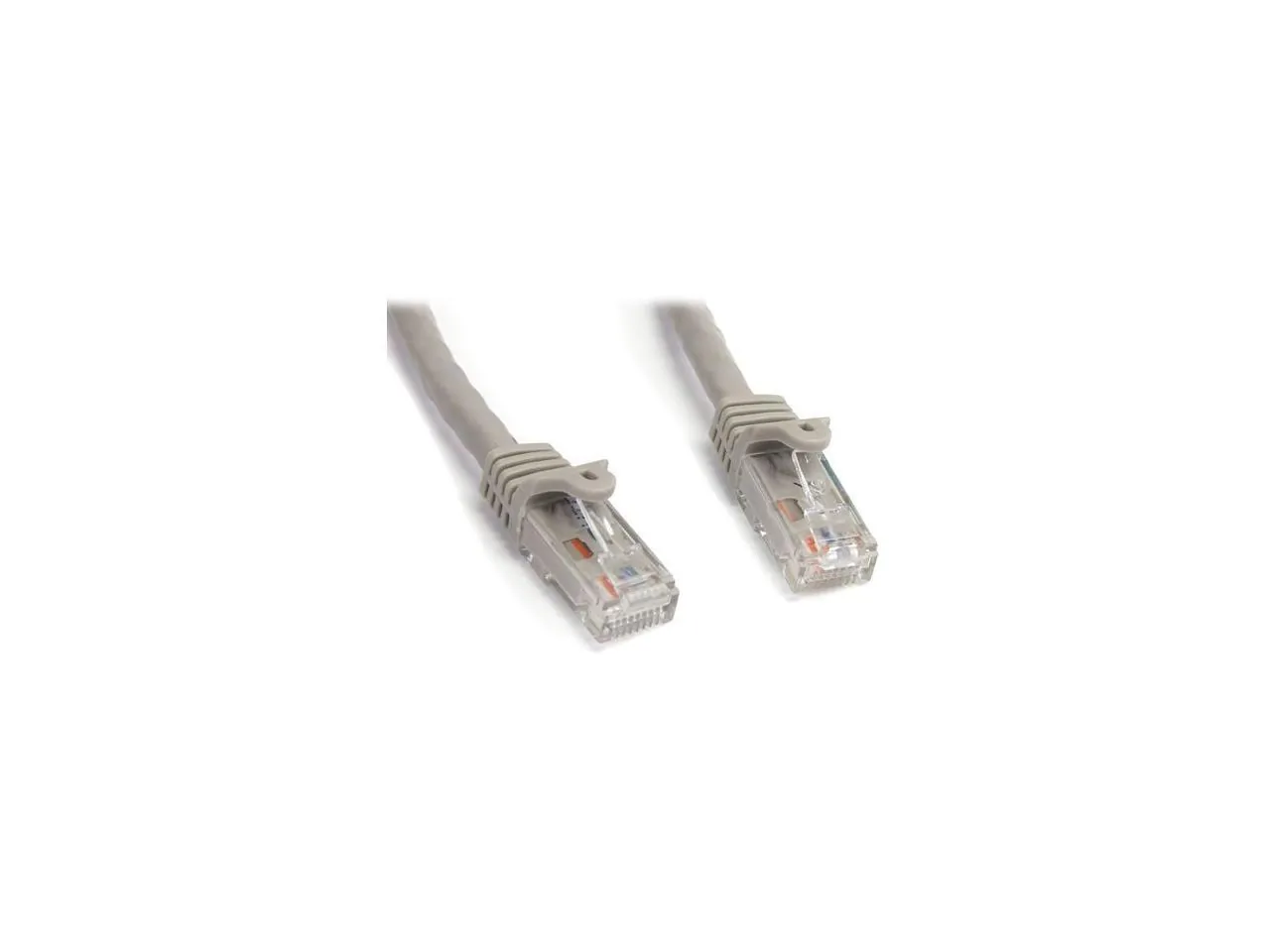 STARTECH N6PATCH15GR — 15FT GRAY CAT6 ETHERNET CABLE DELIVERS MULTI GIGABIT 1/2.5/5GBPS & 10GBPS UP TO
