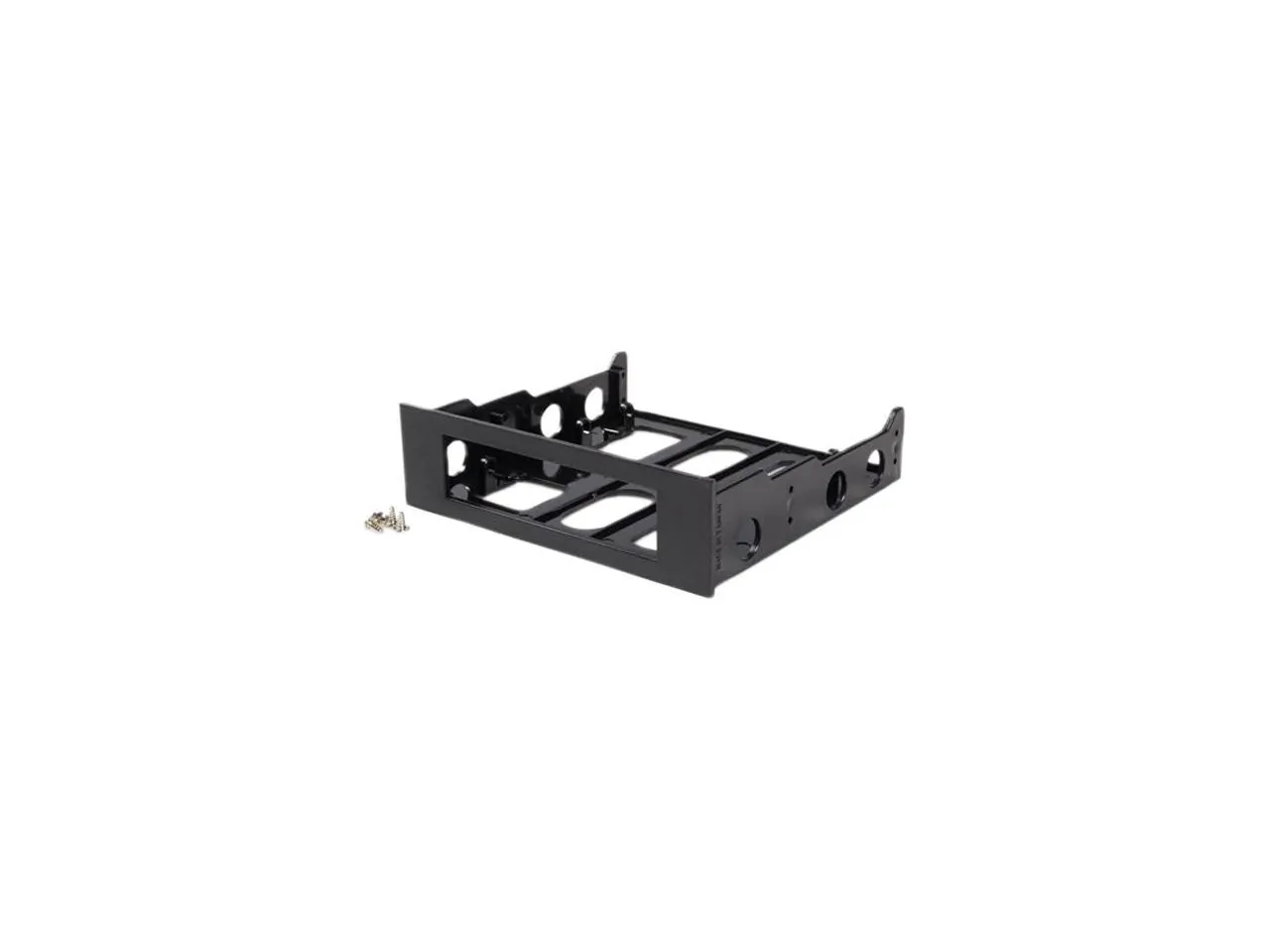 STARTECH BRACKETFDBK — THIS 3.5IN TO 5.25IN FRONT BAY MOUNTING BRACKET LETS YOU INSTALL 3.5IN PERIPHERA