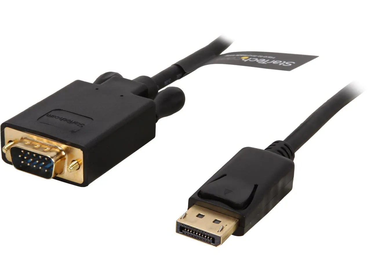 STARTECH DP2VGAMM3B — 3 ft DisplayPort to VGA Adapter - Male to Male
