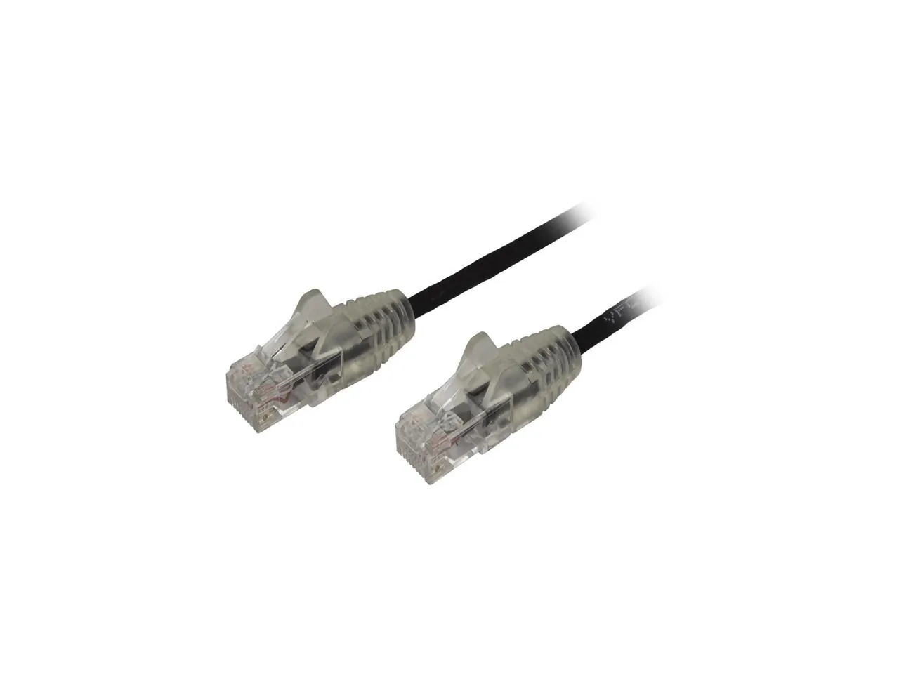 STARTECH N6PAT10BKS — SLIM CAT6 CABLE IS 36% THINNER THAN A STANDARD CAT 6 NETWORK CABLE - PATCH CABLE