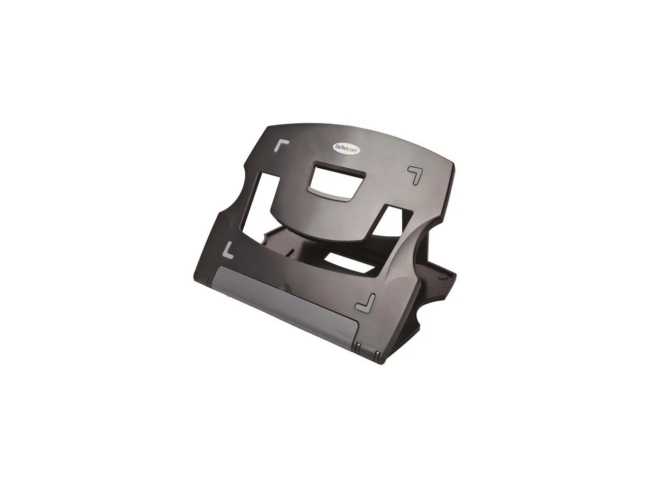 STARTECH LTRISERP — WORK IN COMFORT BY POSITIONING YOUR LAPTOP CLOSER TO EYE LEVEL, WITH SIX ADJUSTA