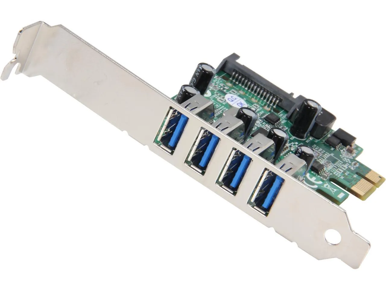 STARTECH PEXUSB3S4V — ADD 4 EXTERNAL USB 3.0 PORTS TO A LOW PROFILE OR STANDARD COMPUTER, THROUGH PCI