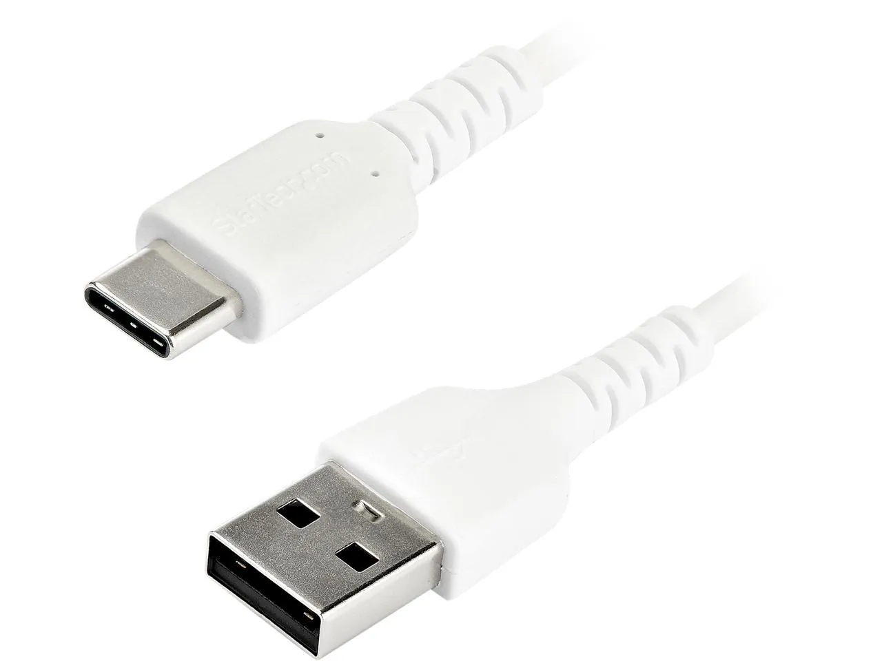 STARTECH RUSB2AC2MW — USB A TO USB C CHARGING CABLE W/ ARAMID FIBER SHELTERING THE HEAVY DUTY CORD FRO