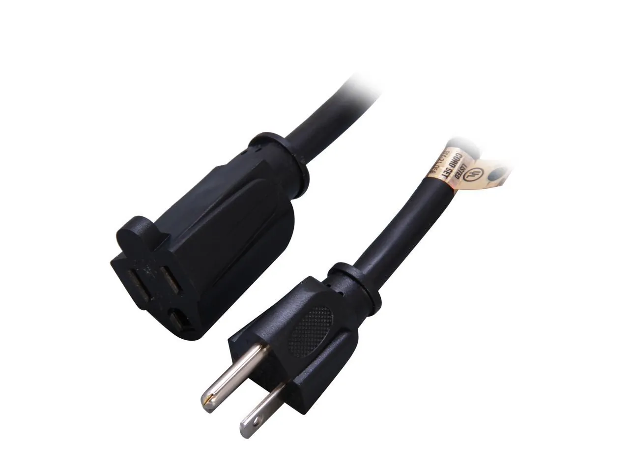 STARTECH PAC1011410 — 10FT (3M) HEAVY DUTY EXTENSION CORD W/ NEMA 5-15R AND NEMA 5-15P CONNECTORS; 125