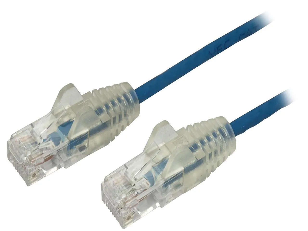 STARTECH N6PAT3BLS — SLIM CAT6 CABLE IS 36% THINNER THAN A STANDARD CAT 6 NETWORK CABLE - PATCH CABLE