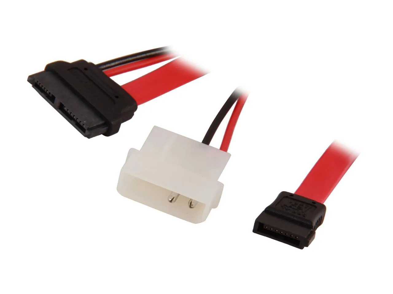 STARTECH SLSATAF36 - StarTech Slimline SATA to SATA with LP4 Power Adapter Cable