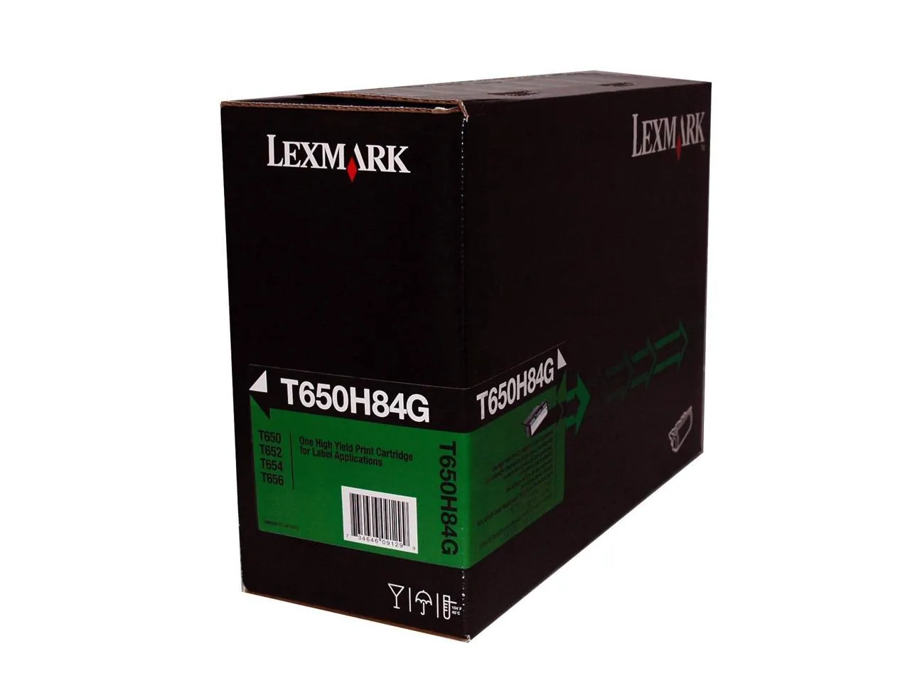 Lexmark T650H84G - Lexmark T650H84G High Yield Black Toner Cartridge