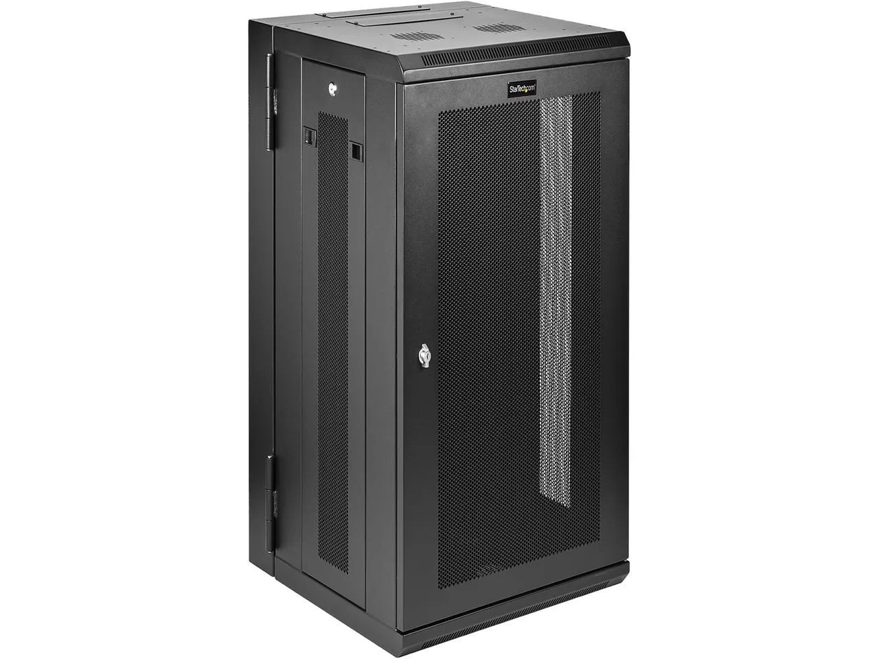 STARTECH RK1820WALHM — 18U 19 IN WALL MOUNT NETWORK CABINET - SWITCH DEPTH RACK ENCLOSURE- 180  HINGED