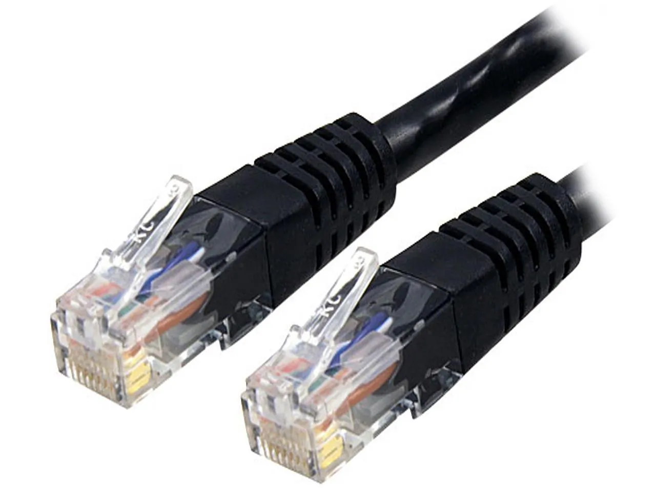 STARTECH C6PATCH1BK — 1FT BLACK CAT6 ETHERNET CABLE DELIVERS MULTI GIGABIT 1/2.5/5GBPS & 10GBPS UP TO