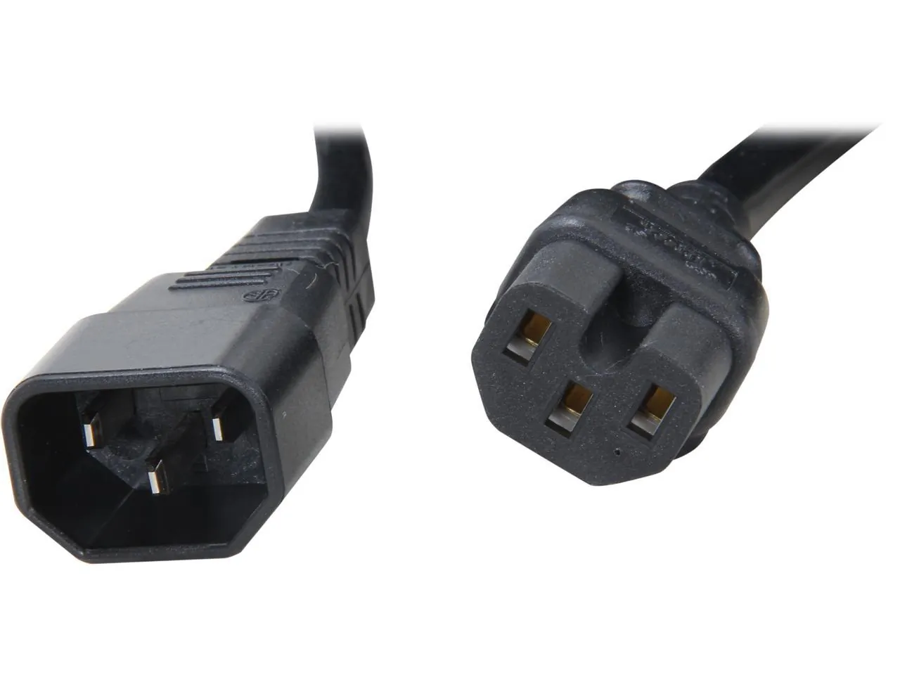 STARTECH PXTC14C156 — 6FT (1.8M) HEAVY DUTY EXTENSION CORD W/ IEC 60320 C14 TO C15 CONNECTORS; 250V AT