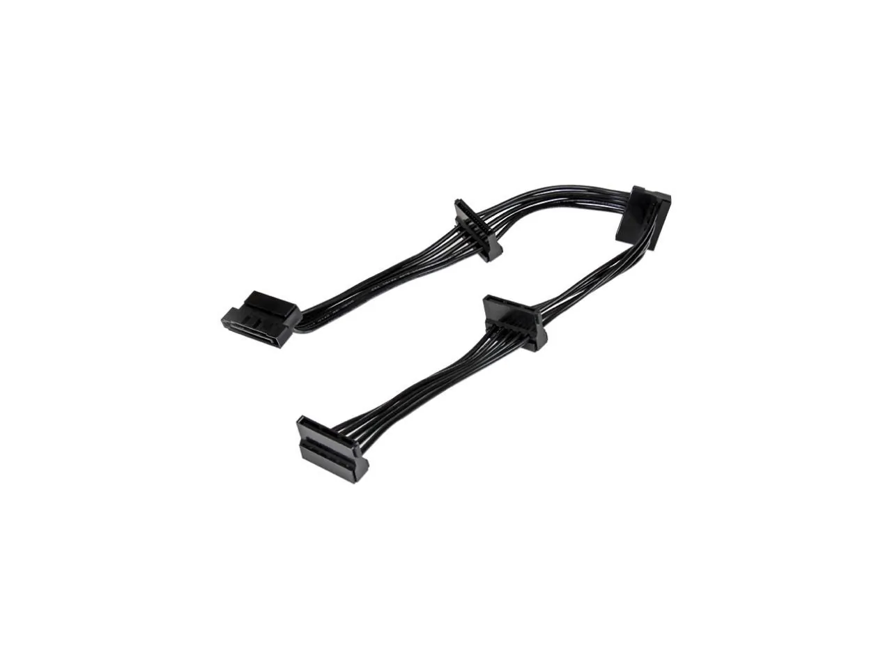 STARTECH PYO4SATA — STORAGE CABLE - SATA POWER (15 PIN) LEFT CONNECTOR - MALE LEFT GENDER - SATA POW